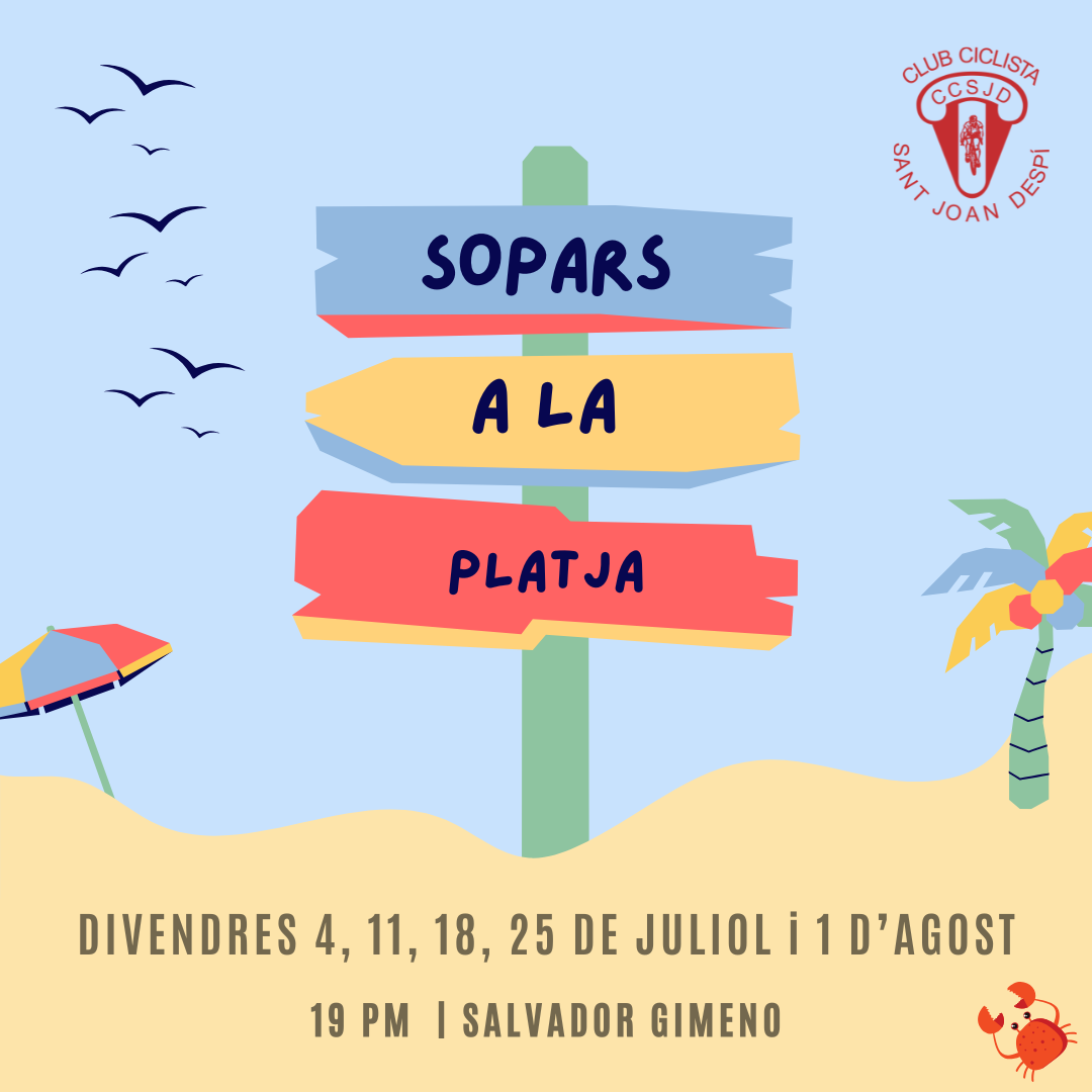 Sopars a la platja